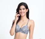 Grey Tie-Dye Chic Padded Bra - Image 2