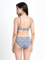 Grey Tie-Dye Chic Padded Bra - Image 7