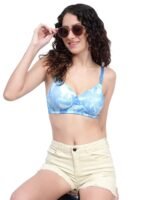 Blue Marble Padded Bra - Image 4