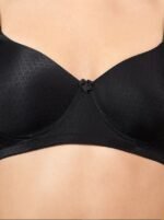Midnight Elegance Black Padded Bra - Image 2