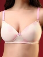 Blush Comfort Padded Bra – Nude Pink - Image 4
